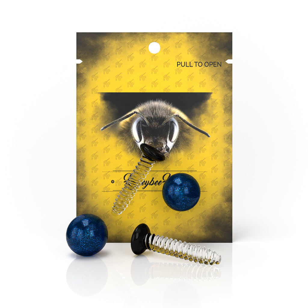 Blue Galaxy Dab Screw Set Packaging View 