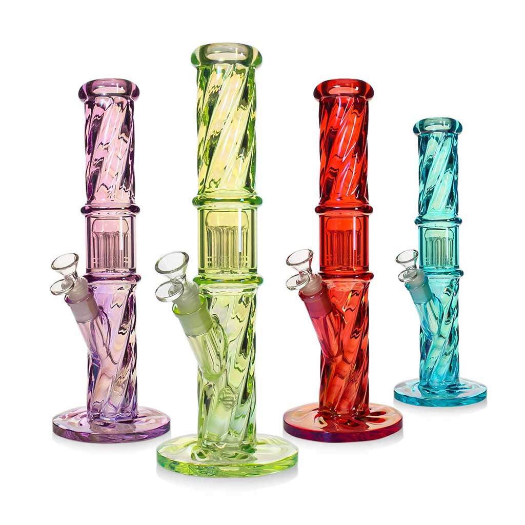Multi-color tree perc bongs – buy premium glass online now