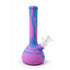 Blueberry silicone beaker bong with removable glass bowl for sale