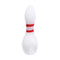 White bowling pin glass hand pipe, novelty design—buy online with fast shipping.