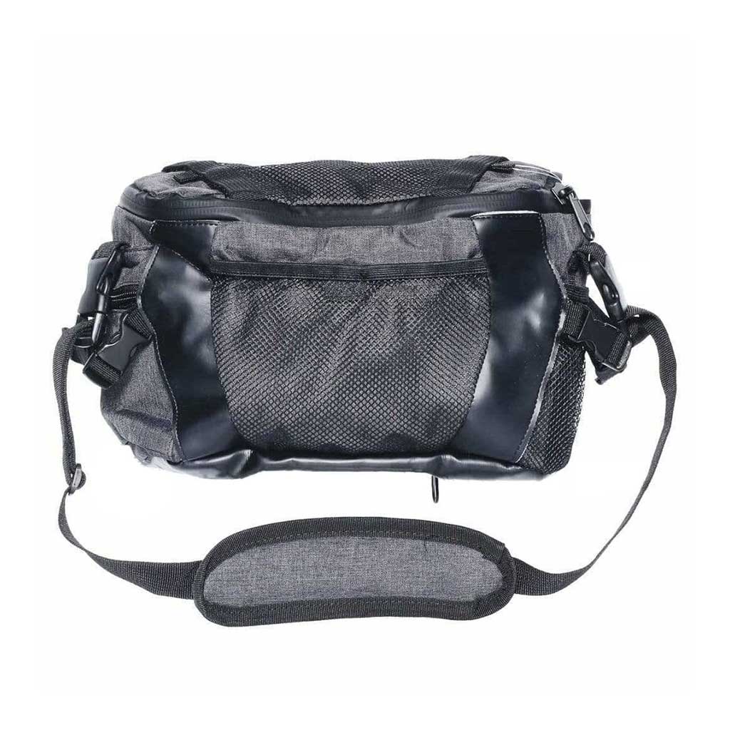 Brightbay Gray Smell Proof Carbon Transport Bag Black Widow - Fanny Available At Honeybee Herb