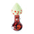 Order Brown Green Smiley Mushroom spoon pipe – sturdy glass, fun design. Quick, discreet shipping from Honeybee Herb.