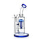Buy Jellyfish Percolator Bent Neck Bong in blue—hero product image for quick add to cart.