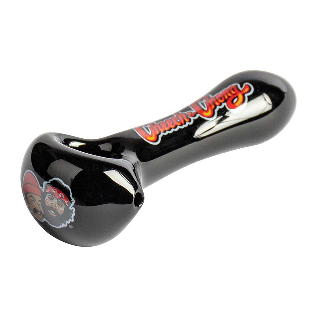 Buy Cheech Miss Tempest hand pipe in black—borosilicate glass spoon pipe. In stock at Honeybee Herb with fast, discreet shipping. 