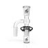90° Degree Frosted Male Joint Clear Glass Classic Reclaim Catcher