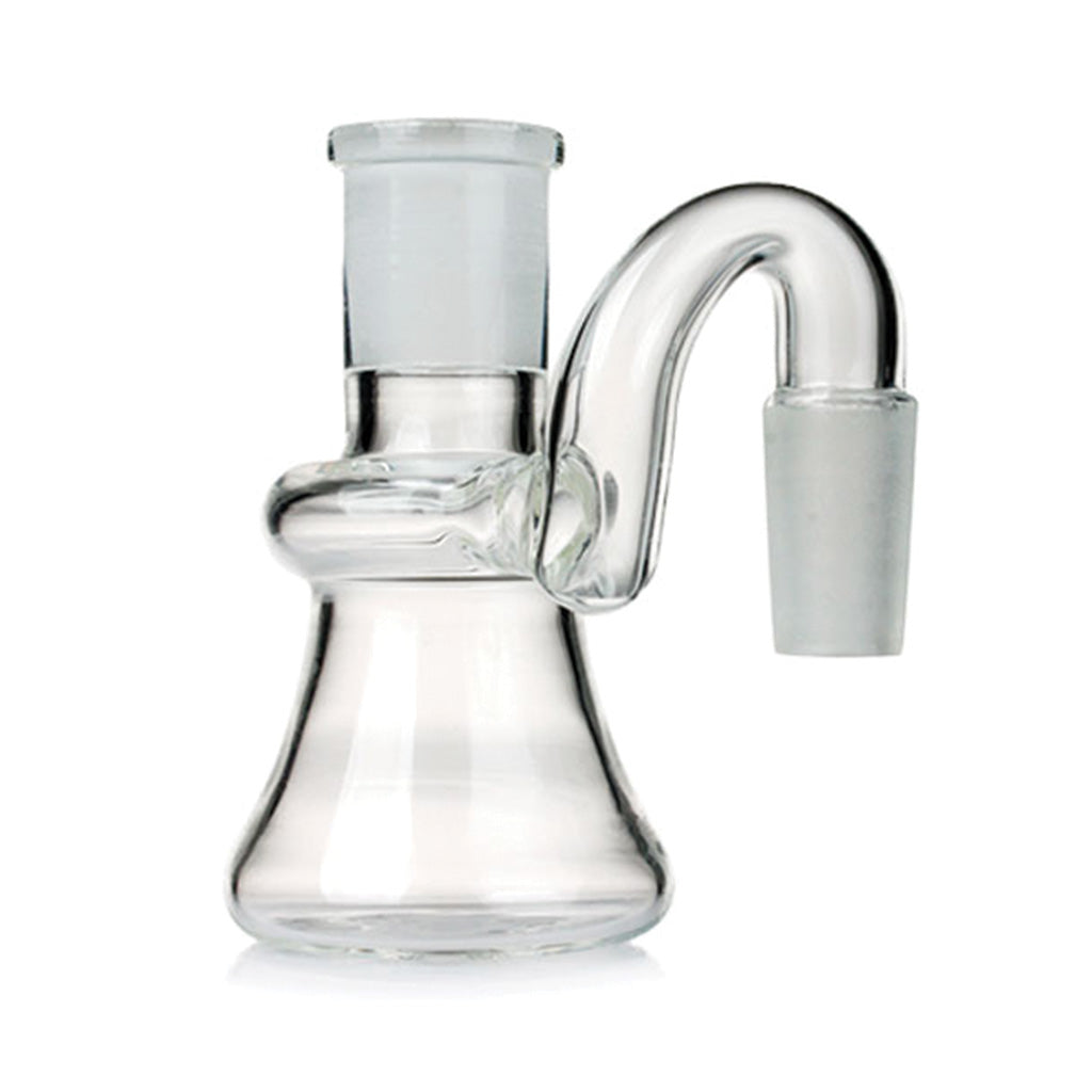 Clear Glass 14MM Male 90°-Degree Frosted Joint Translucent Full Color Ash Catcher