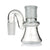 Clear Glass 18MM Male 90°-Degree Frosted Joint Translucent Full Color Ash Catcher