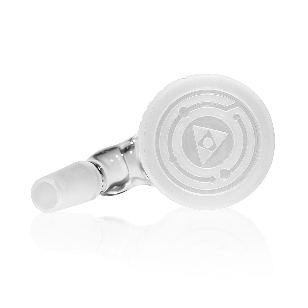 45°-Degree Milkyway Clear Glass Circuitboard Wet Ash Catcher Bottom View