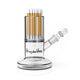 Clear Glass Lux ISO Dab Cleaning Swabs Station