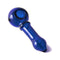 Buy cobalt blue glass hand pipe online – premium glass smoking pipe for smooth sessions at Honeybee Herb