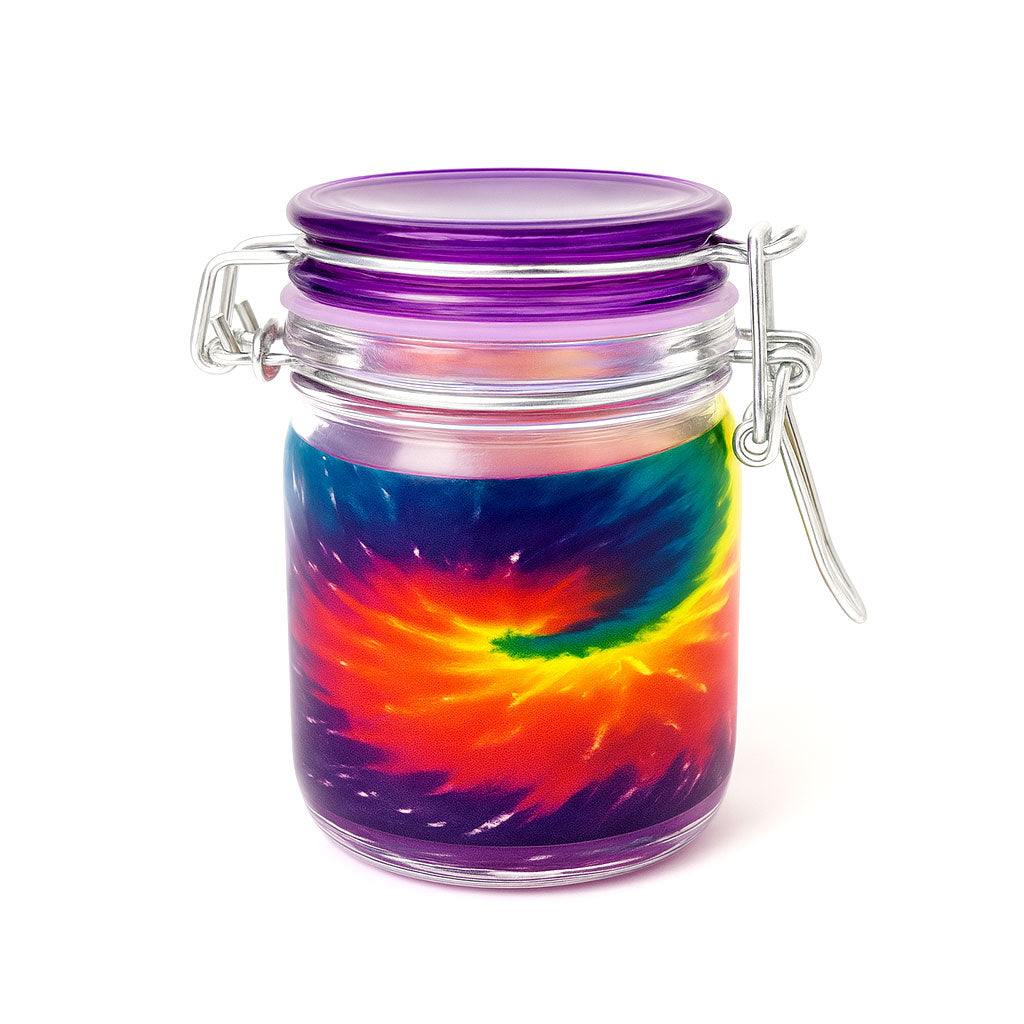 5 Oz. Airtight Tie-Dye Storage Container With Locking Lid By Ted Miller Innovations. Available At Honeybee Herb