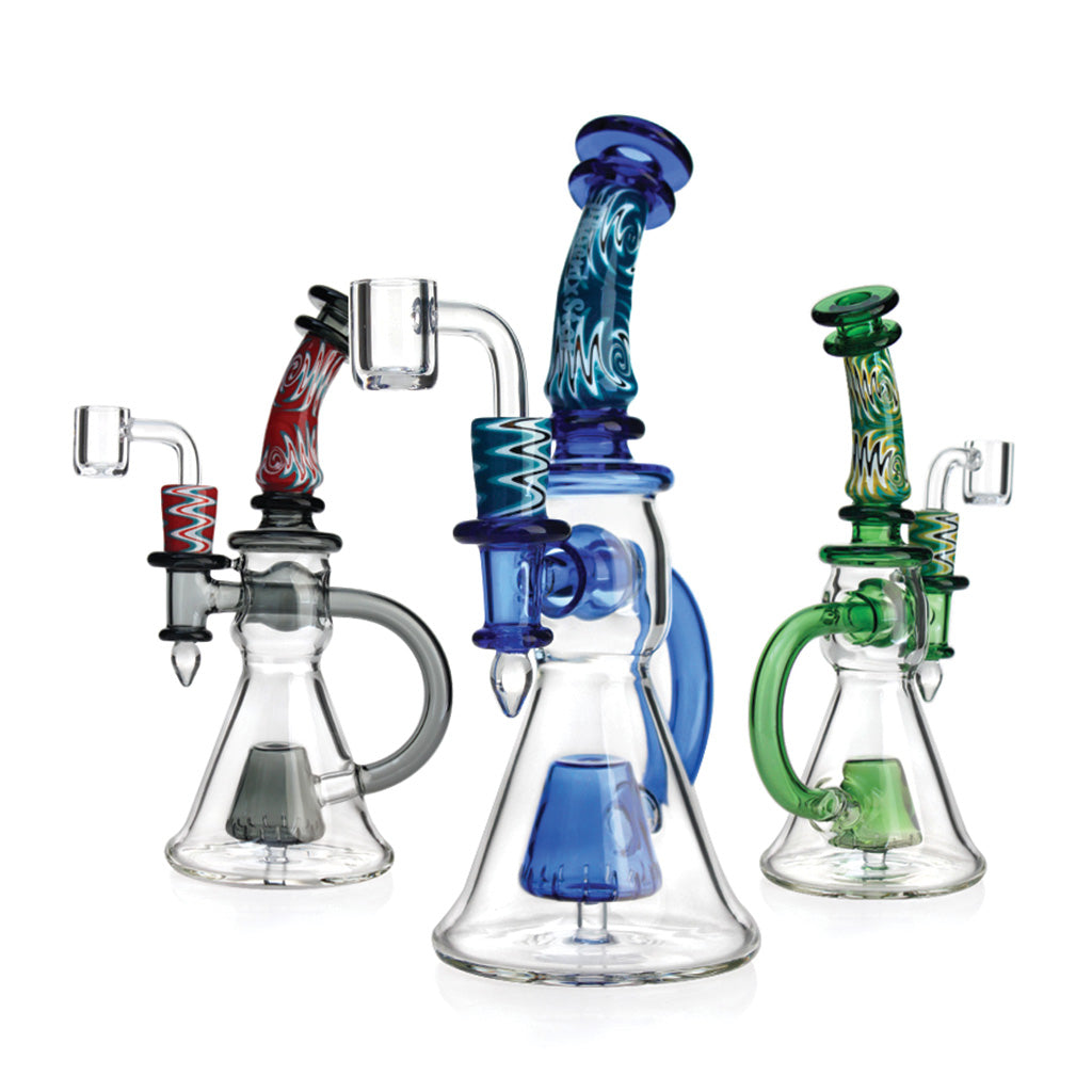 Phoenix Star 8 Inch Controlled Airflow Bubbler Dab Rig | HBH – Honeybee ...