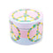 Colorful Psychedelic Peace Symbol 4-Piece Grinder In Floral Peace