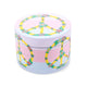 Colorful Psychedelic Peace Symbol 4-Piece Grinder In Floral Peace