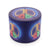 Colorful Psychedelic Peace Symbol 4-Piece Grinder In Peace Glow