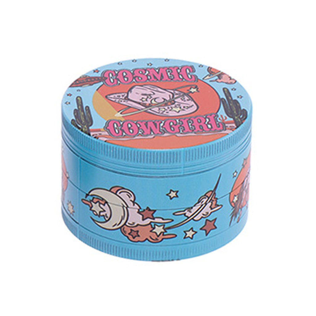 Cosmic Cowgirl 2.5-Inch Wacky Grinder At Honeybee Herb