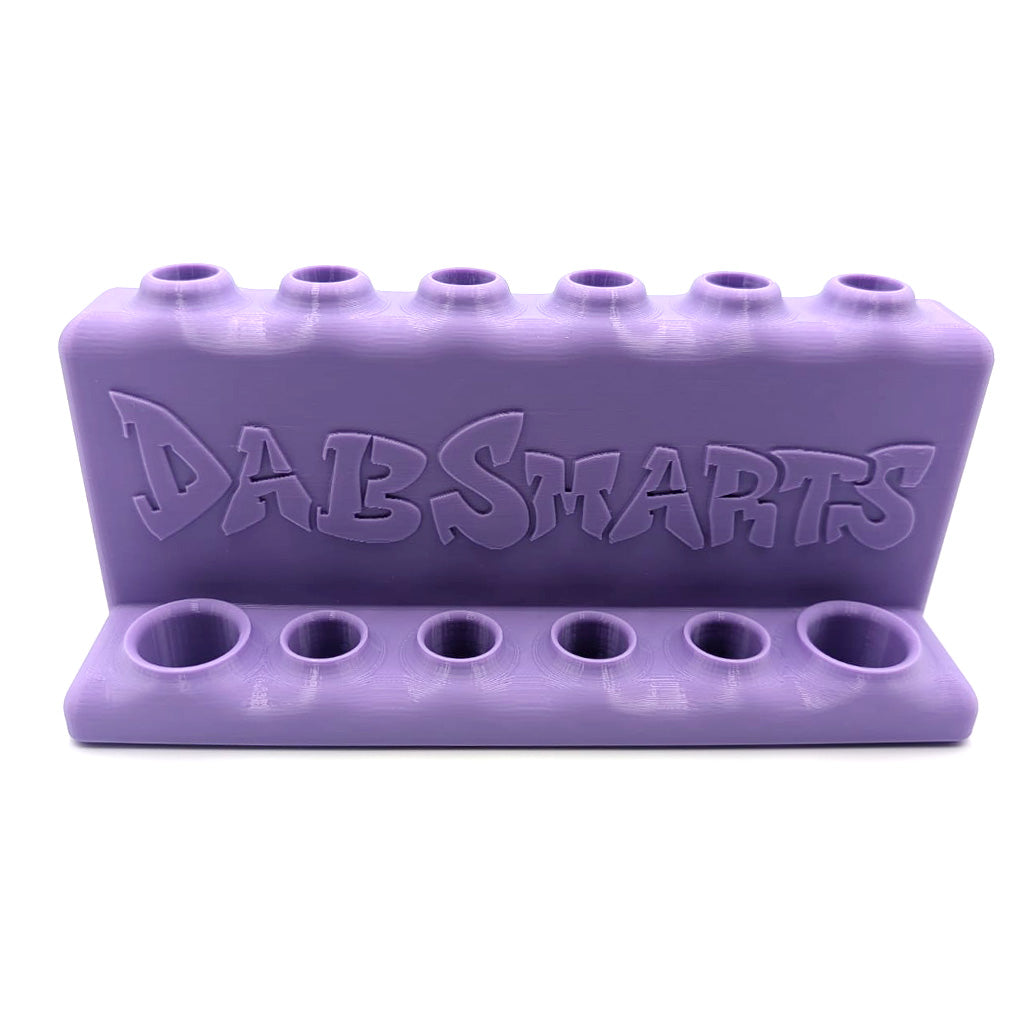 Purple DabSmarts Banger Bar organizer for dab rigs and tools – shop Honeybee Herb