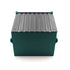 Green 5.18-Inch DabSmarts Single Dumpster stash bin with ribbed lid