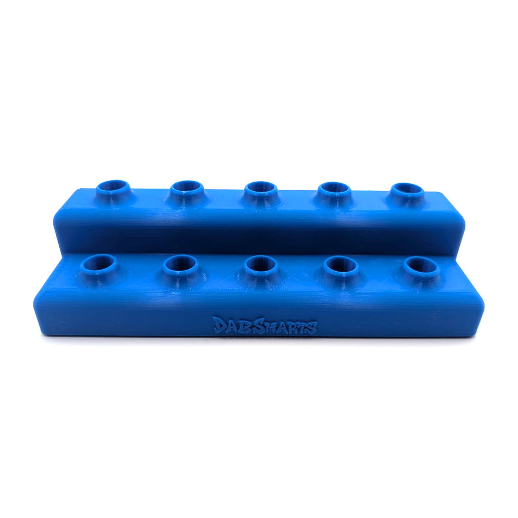 Buy DabSmarts Slide Holder - 2 Tier in blue for secure slide storage at Honeybee Herb. Durable organizer available online.
