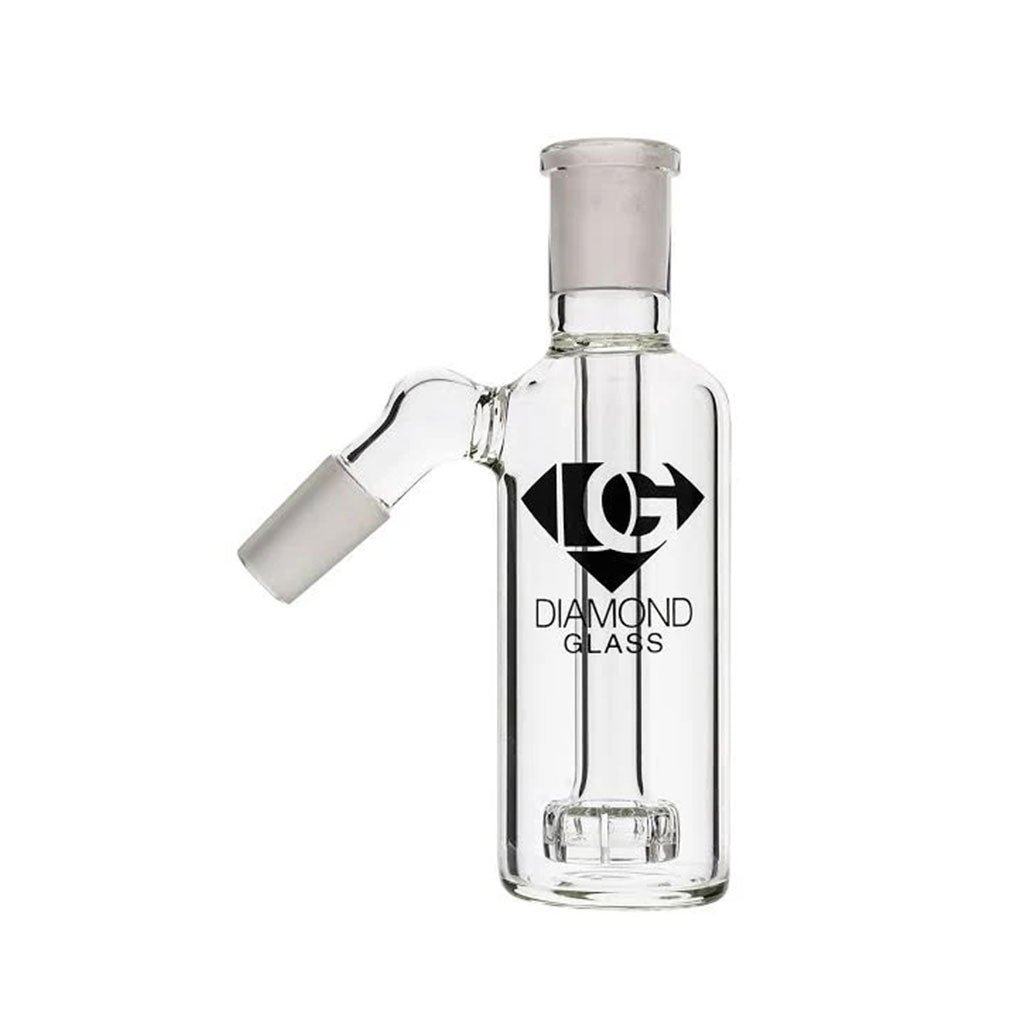 Diamond Glass Turbine Ash Catcher for bongs – available at Honeybee Herb for clean hits and premium smoke filtration