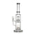 Black-accented Double Stereo Matrix Perc Big Bong for sale at Honeybee Herb