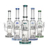 Collection of big bongs with stereo matrix percs in multiple accent colors 
