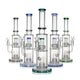 Collection of big bongs with stereo matrix percs in multiple accent colors 