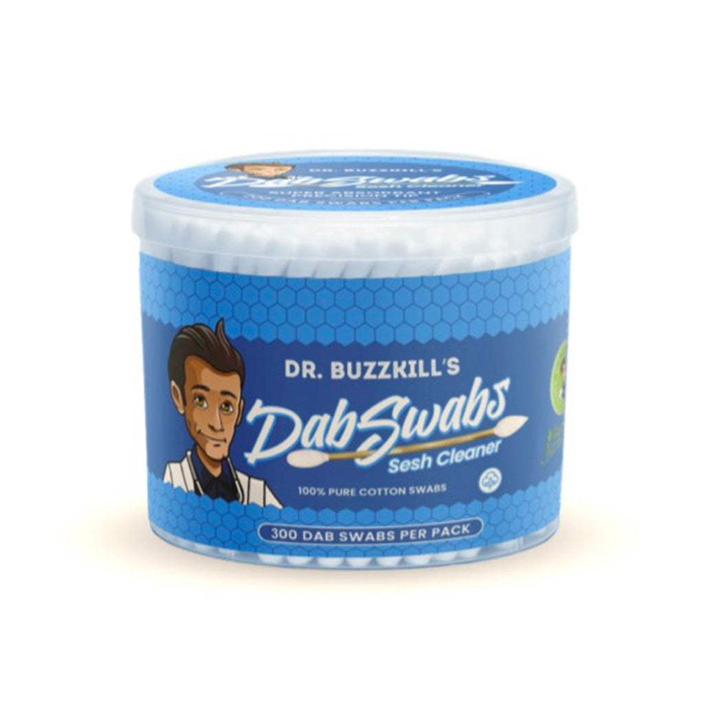 Buy Dr. Buzzkill Dab Swabs – 300ct Tub for dab rig cleaning 