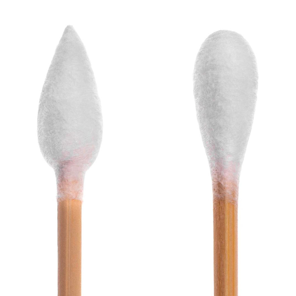 Close-up of Dr. Buzzkill dab swabs with dual-tip cotton design for cleaning quartz bangers