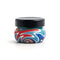 electric-carnival-glass-wig-wag-baller-wax-storage-jar-with-black-lid