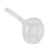 Rainbow electric plating glass hand pipe for sale at Honeybee Herb – premium smoking accessory with durable glass design