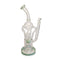 Honeybee Herb Emerald Coil And Sprinkler Tree Dual Perc Recycler Glass Rig