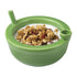 Green ceramic Roast & Toast cereal bowl pipe by Fashion Craft.