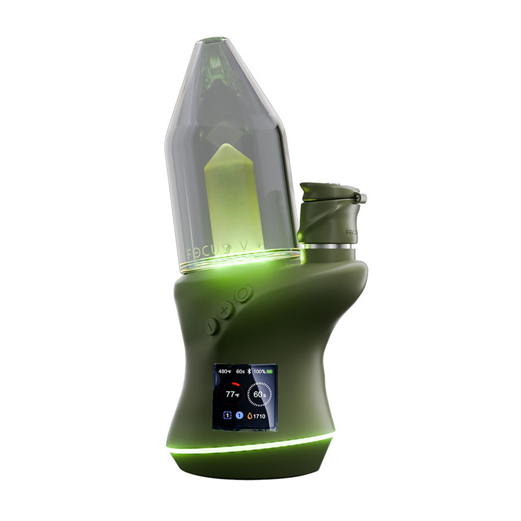 Front view of Focus V Carta 2 Smart Rig in Forest color