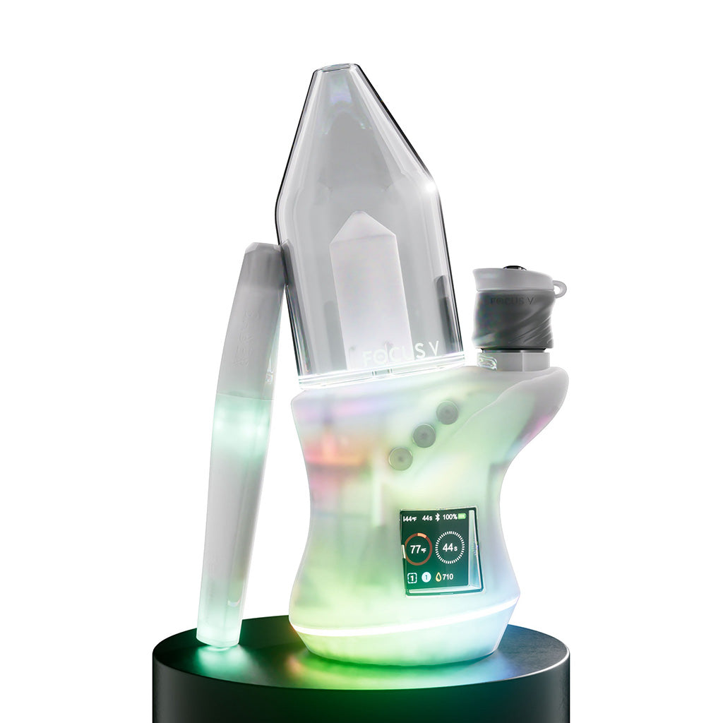 Focus V CARTA 2 Deluxe Kit in Clear – Portable dab rig kit