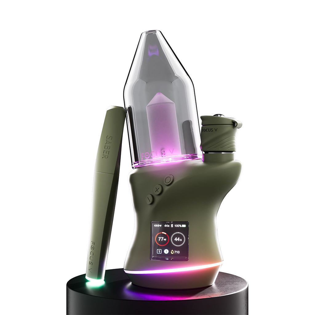 Focus V CARTA 2 Deluxe Kit in Forest Green – Dab rig for sale