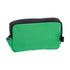 Forest green 5x3 smellproof bag back view, durable discreet storage case 