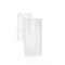 Frosted Coil Perc Ash Catcher – Etched Glass Design Available at Honeybee Herb