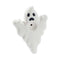 Shop ghost ceramic hand pipe, front view; compact hand pipe with carb—add to cart for fast shipping. 