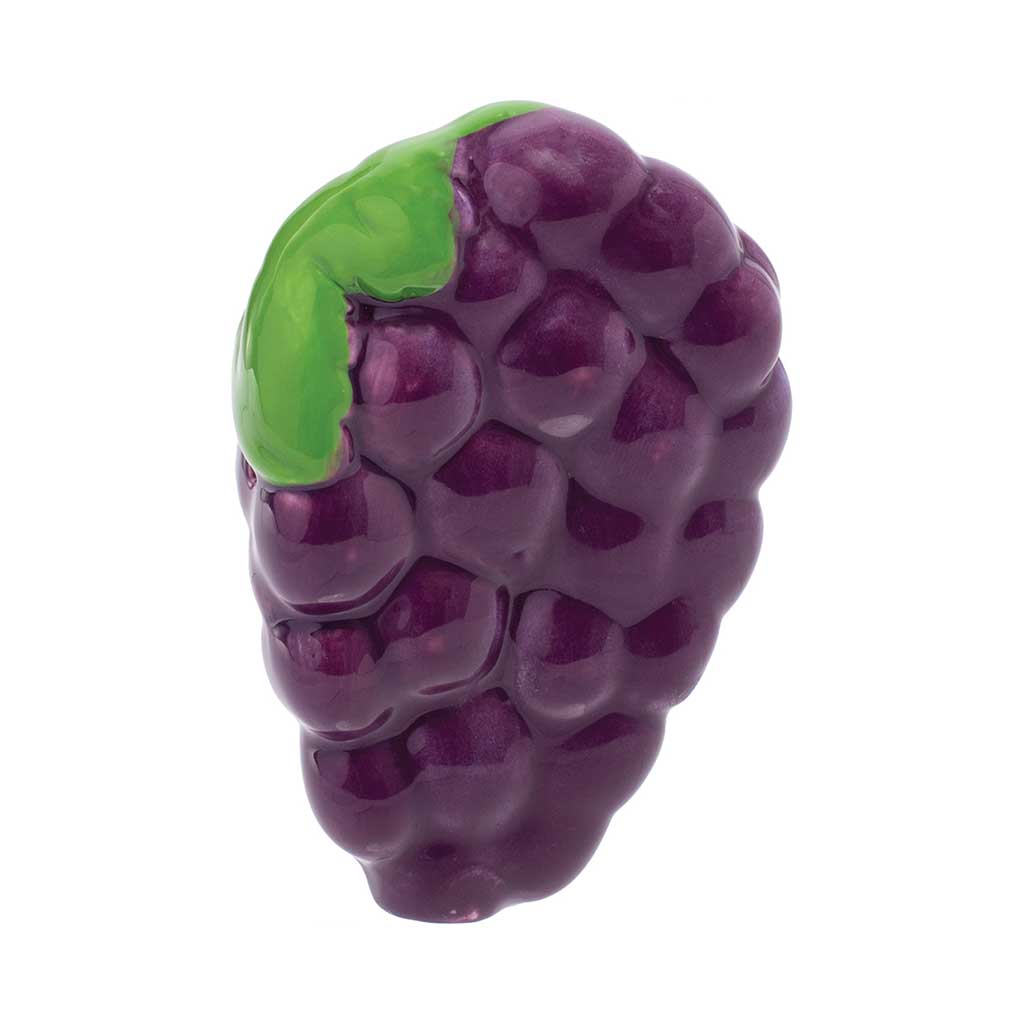 Grape ceramic pipe Back view – Wacky