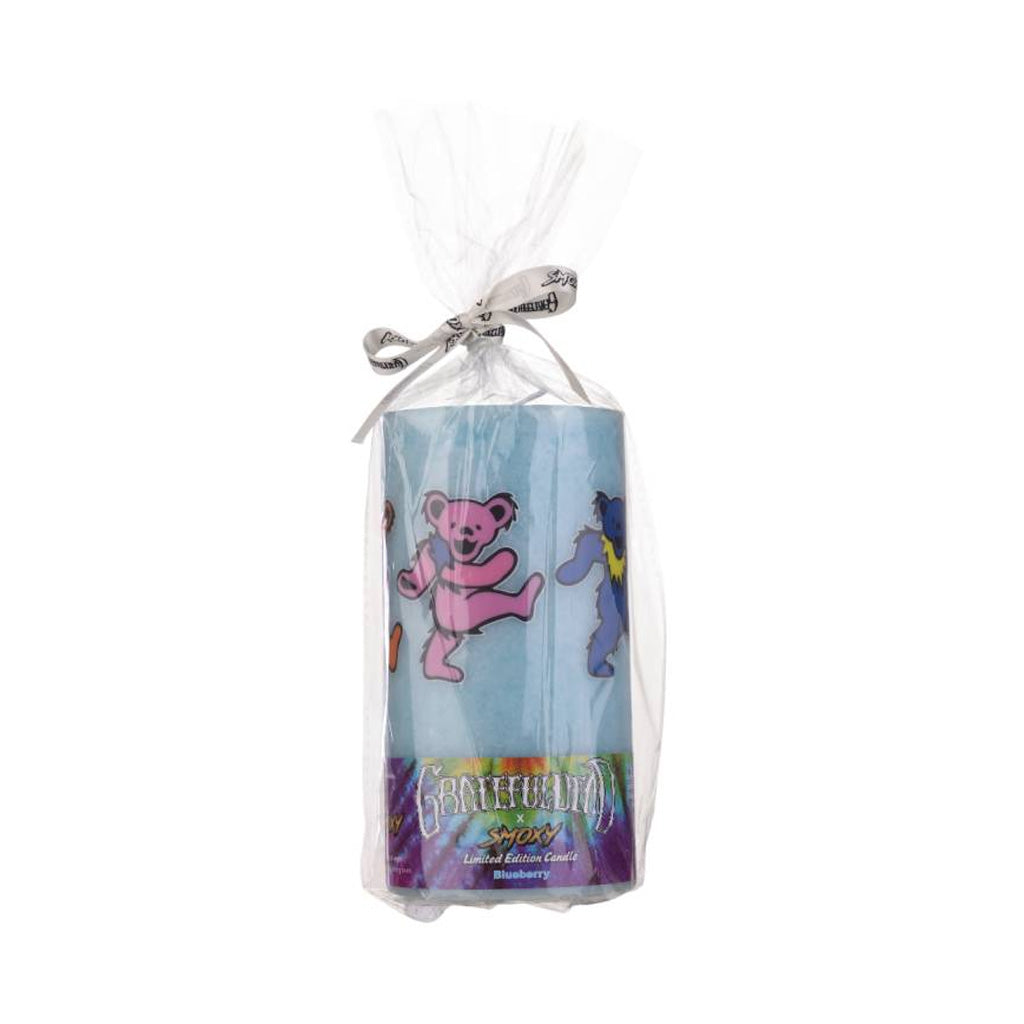 Blueberry Grateful Dead 24oz Candle – premium scented odor eliminator by Smoky x Honeybee Herb
