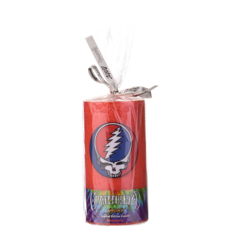 Strawberry Grateful Dead 24oz Candle – long-lasting scented odor eliminator by Smoky x Honeybee Herb 