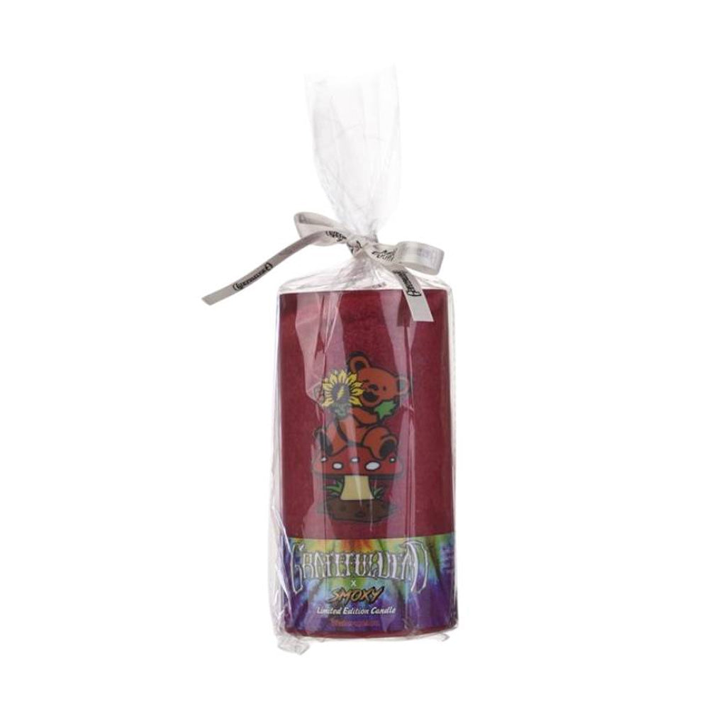 Watermelon Grateful Dead 24oz Candle – scented odor eliminating candle from Smoky x Honeybee Herb 