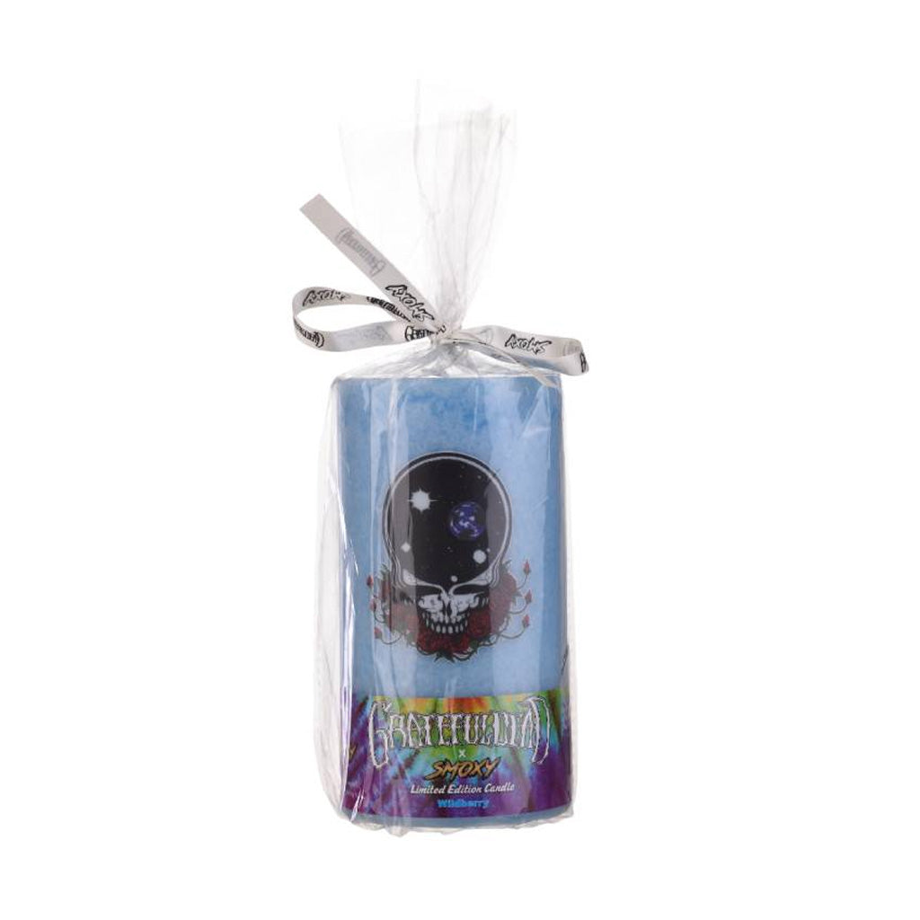 Wildberry Grateful Dead 24oz Candle – limited edition scented odor eliminator by Smoky x Honeybee Herb 