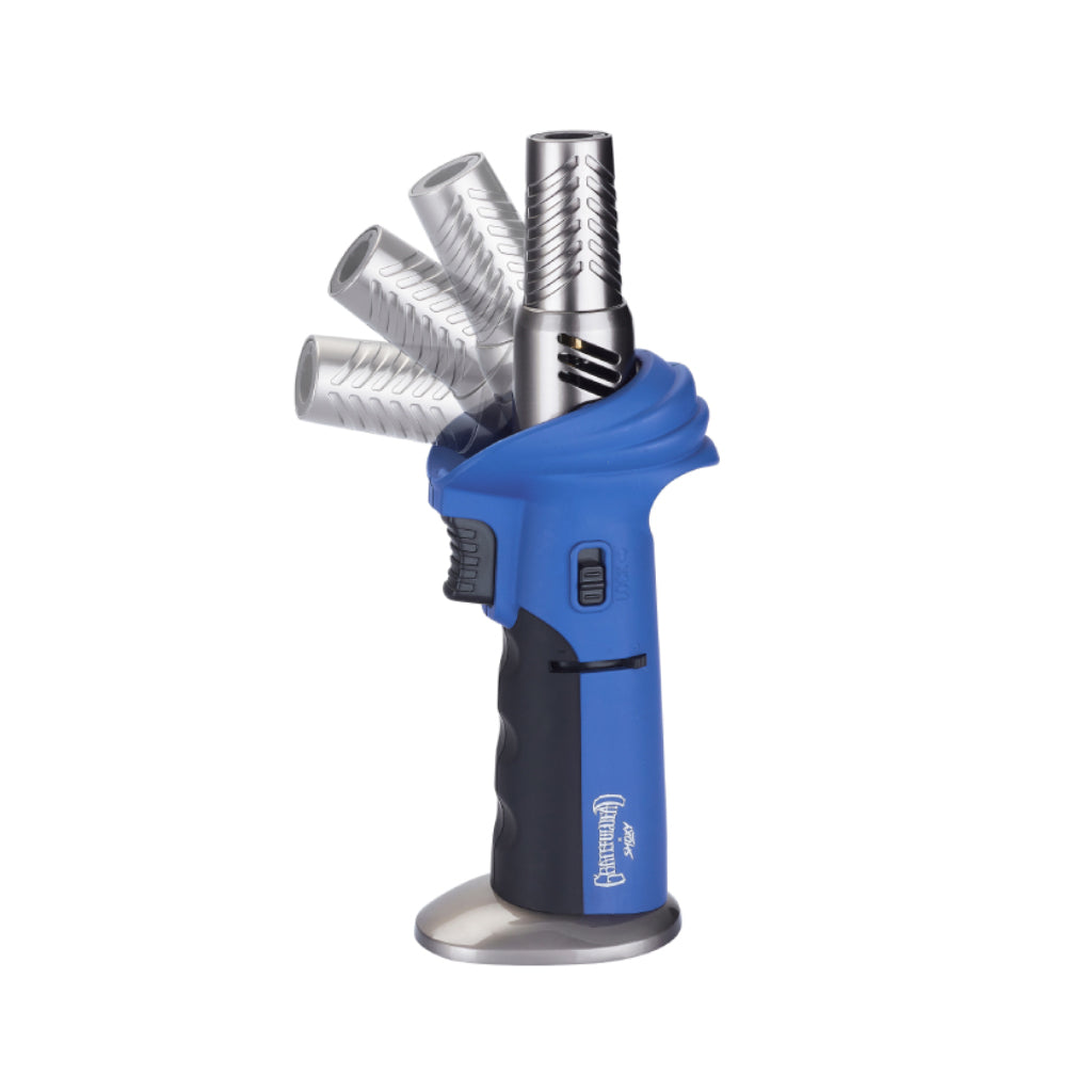 Grateful Dead Alternator Torch Blue Edition premium refillable butane torch lighter 