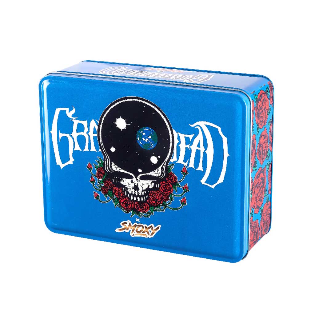 Official Grateful Dead Torch Deluxe blue case and design details
