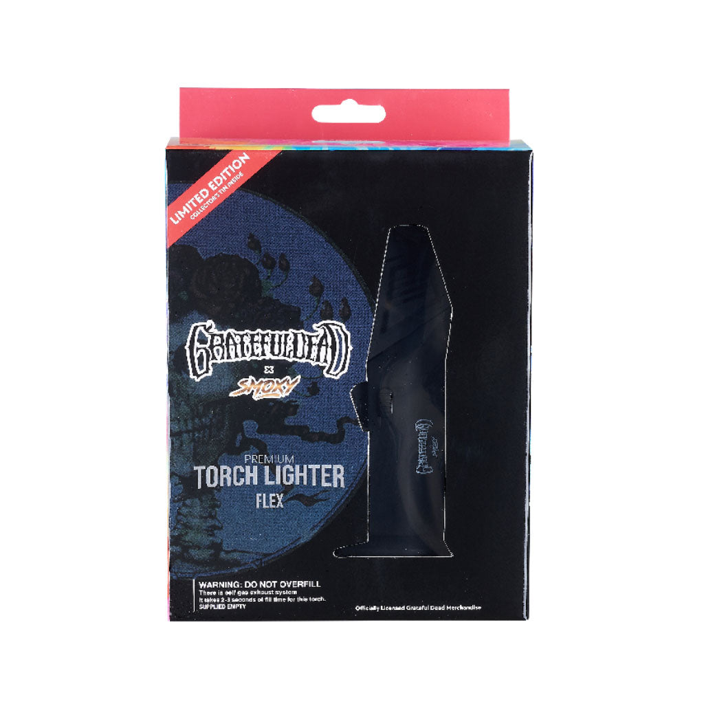 Grateful Dead Flex Torch Black Edition limited edition packaging