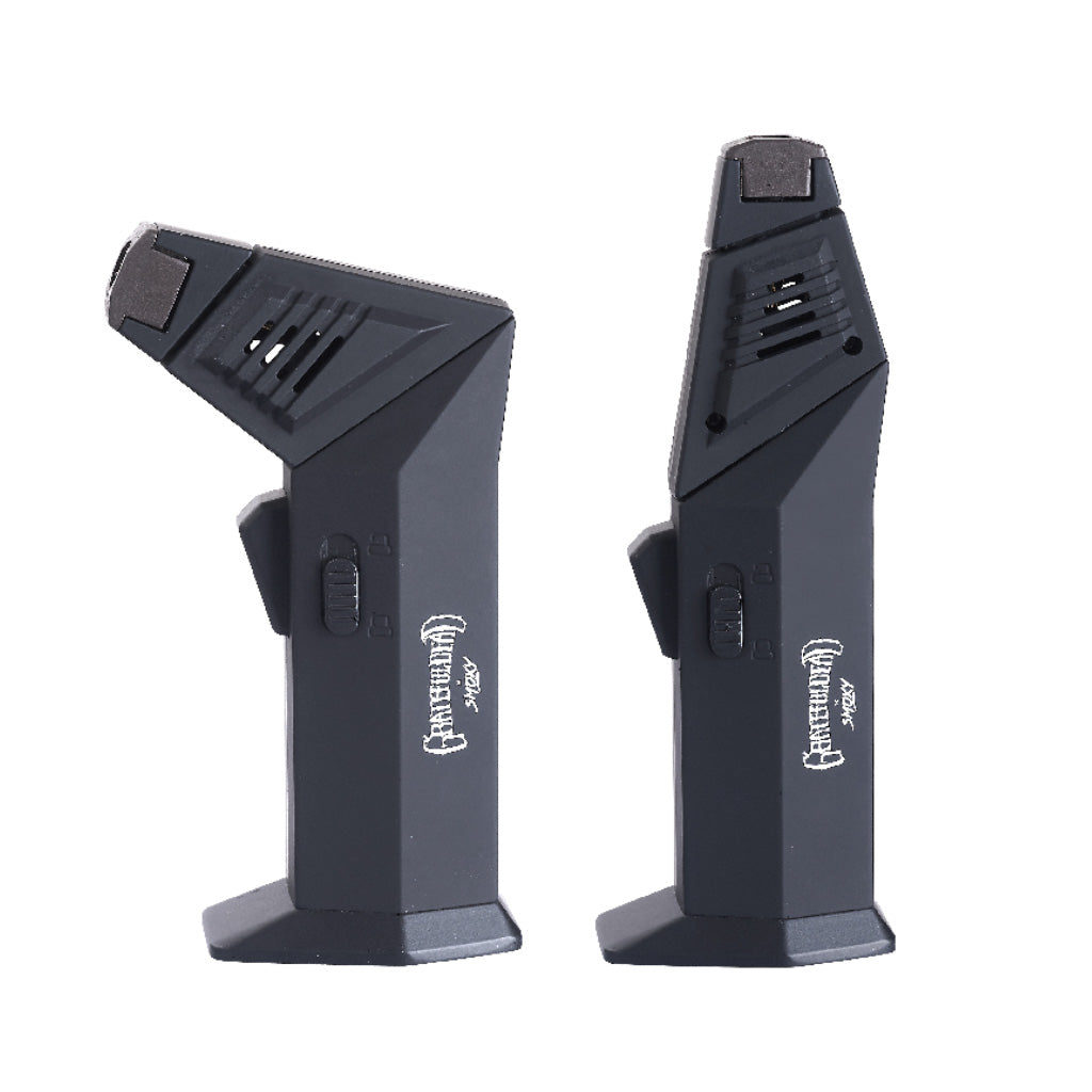 Grateful Dead Flex Torch Black Edition refillable butane torch lighter