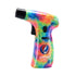 Grateful Dead Power Torch Neon – refillable butane lighter with tie-dye artwork and powerful flame control