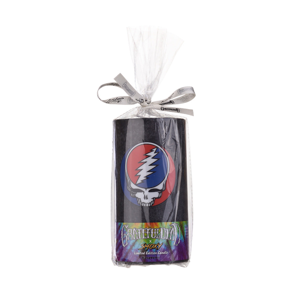 Raspberry Grateful Dead Candle – 24oz odor eliminating candle for smoke and room freshness
